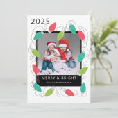 フェスティバルクリスマスライトフォトカード シーズンカード (スタンド正面)