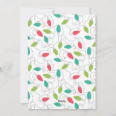 フェスティバルクリスマスライトフォトカード シーズンカード (裏面)