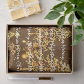 フェスティバルクリスマスラグジュアリークリスマスツリー 薄葉紙 (ギフト)