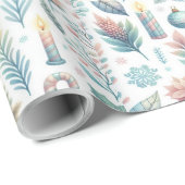 フェスティバルクリスマスラッピング紙デザイン ラッピングペーパー (ロールコーナー)