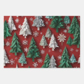 フェスティバルクリスマスラッピング紙 ラッピングペーパーシート (正面2)