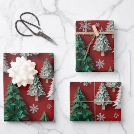 フェスティバルクリスマスラッピング紙 ラッピングペーパーシート