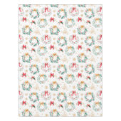 フェスティバルクリスマスリース テーブルクロス (正面)