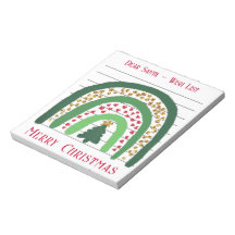 フェスティバルクリスマスレインボー、サンタのウィッシュリスト注