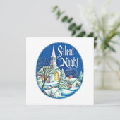 フェスティバルクリスマスレトロヴィンテージ教会パーティー  招待状 (スタンド正面)