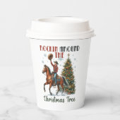 フェスティバルクリスマスロッキングカウボーイパーティー 紙コップ (裏面)
