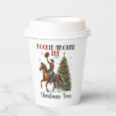 フェスティバルクリスマスロッキングカウボーイパーティー 紙コップ (正面)
