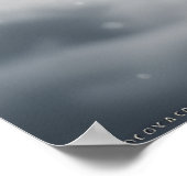 フェスティバルクリスマスロットワイラードッグとサンタハット ポスター (角)