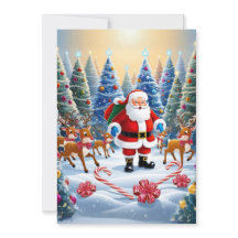 フェスティバルクリスマスワンダーランドとサンタ&トナカイ