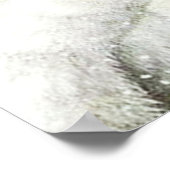 フェスティバルクリスマスヴィンテージサンタホリデイ ポスター (角)