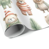 フェスティバルクリスマス動物 ラッピングペーパー (ロールコーナー)