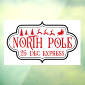 フェスティバルクリスマス北表現 ウィンドウサイン (シート3)