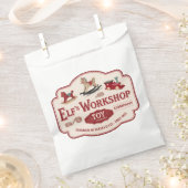 フェスティバルクリスマス小妖精や小人ワークショップパーティー フェイバーバッグ (クリップ留めされた状態)