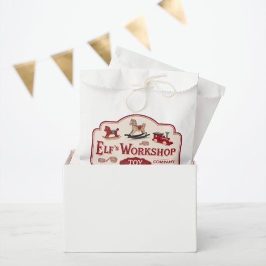 フェスティバルクリスマス小妖精や小人ワークショップパーティー フェイバーバッグ (パーティー)