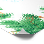 フェスティバルクリスマス応援:サンタ、雪だるま&ツリー ポスター (角)