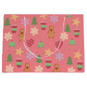 フェスティバルクリスマス抱き枕 ラージペーパーバッグ (正面)