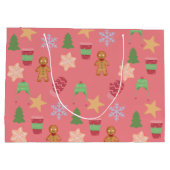 フェスティバルクリスマス抱き枕 ラージペーパーバッグ (裏面)