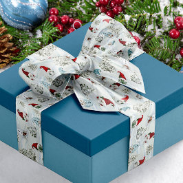 フェスティバルクリスマス格言かわいい水色 サテンリボン