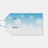 フェスティバルクリスマス格言のギフトへのラベル ギフトタグ (裏面横)