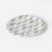 フェスティバルクリスマス格言デザイン ペーパープレート (アングル)