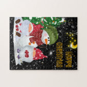 フェスティバルクリスマス格言ホリデイ ジグソーパズル (横)