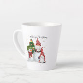 フェスティバルクリスマス格言ホリデーラテマグ カフェラテマグ (左アングル)