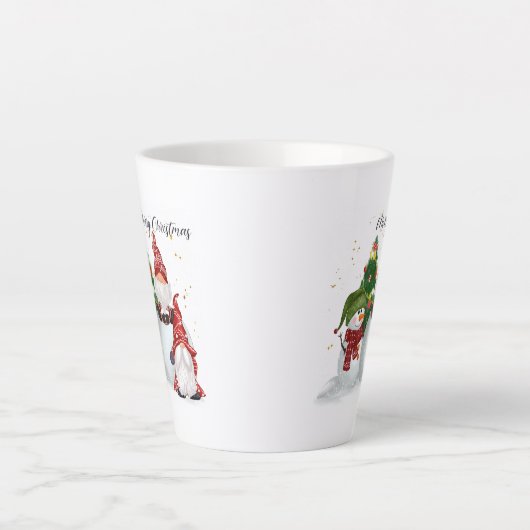 フェスティバルクリスマス格言ホリデーラテマグ カフェラテマグ (正面)