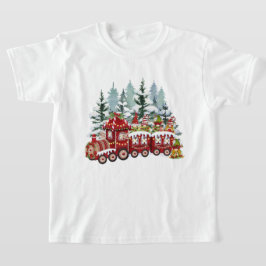 フェスティバルクリスマス格言列車 Tシャツ