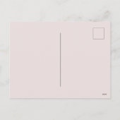 フェスティバルクリスマス水の色のビジネスホリデー シーズンポストカード (裏面)