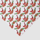 フェスティバルクリスマス深紅色タイルパーティー 薄葉紙 (詳細)