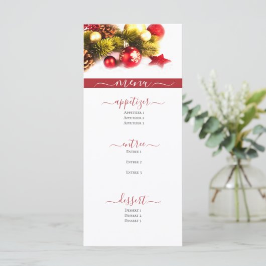 フェスティバルクリスマス結婚の休日 メニュー (スタンド正面)