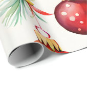 フェスティバルクリスマス装飾パターン ラッピングペーパー (ロールコーナー)