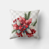 フェスティバルクリスマス装飾用クッションホリデイ装飾 クッション (裏面)