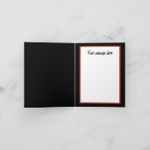 フェスティバルクリスマス追加文字牛の追加メッセージ シーズンカード (内部)