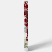 フェスティバルクリスマス雪だるまホリデイ Case-Mate iPhoneケース (裏面 / 左)