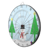 フェスティバルクリスマス雪だるま ダーツボード (正面右)