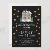 フェスティバルクリスマス飾ジンジャーパンパーティー 招待状 (正面)