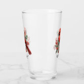 フェスティバルクリスマス（鳥）ショウジョウコウカンチョウ名水色を追加 タンブラーグラス (左)