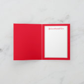 フェスティバルクリスマスCookieマウスの追加気持ち シーズンカード (内部)