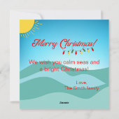 フェスティバルクルーズシップ シーズンカード (裏面)