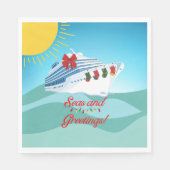 フェスティバルクルーズシップ スタンダードランチョンナプキン (正面)