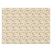 フェスティバルグリーンとオレンジの柑橘類とシナモン テーブルクロス (正面(横))