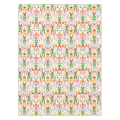 フェスティバルグリーンアンド金ゴールドカスキークリスマストインデナー テーブルクロス (正面)