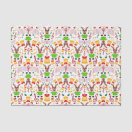 フェスティバルグリーンアンド金ゴールドカスキークリスマストインデナー 薄葉紙