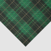 フェスティバルグリーンウィンタークリスマスプレッドパターン 薄葉紙 (詳細)