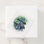 フェスティバルグリーンクリスマスツリーファミリーホリデー フェイバータグ (インサイチュ)