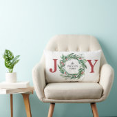 フェスティバルグリーンパインレッドベリーズホリデイJOYリース ランバークッション (椅子)