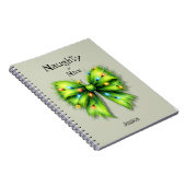 フェスティバルグリーンフューリーボウライトいけなまたはニース ノートブック (右側)