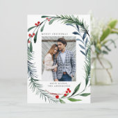 フェスティバルグリーンリー&ホリーベリーリース写真 シーズンカード (スタンド正面)