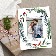 フェスティバルグリーンリー&ホリーベリーリース写真